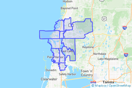 Service Area Map