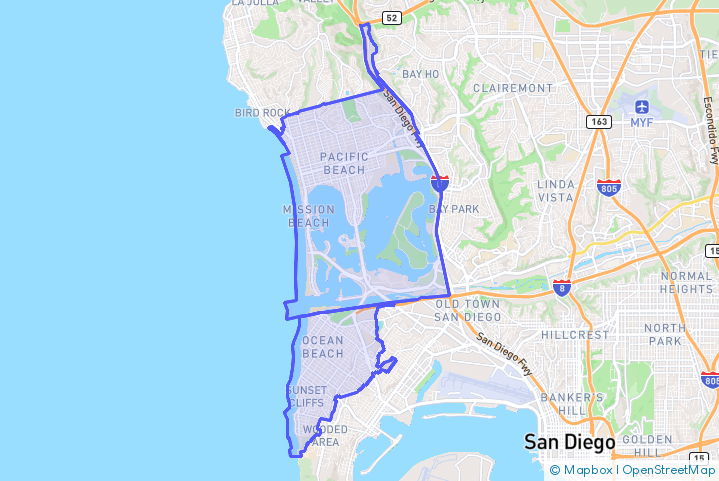 Service Area Map