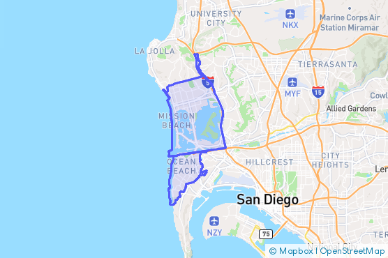 Service Area Map
