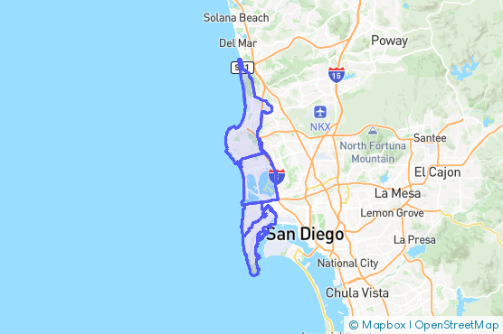 Service Area Map