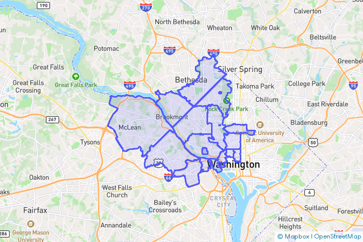 Service Area Map