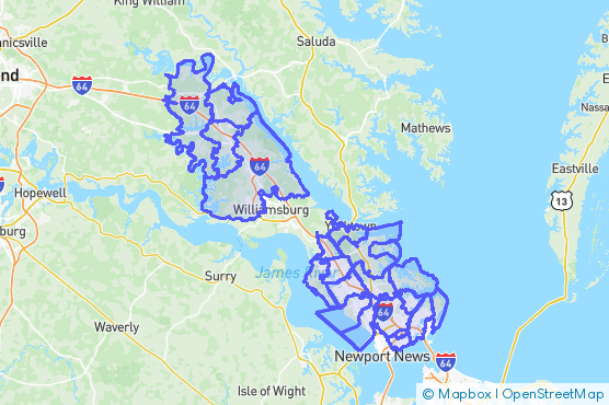 Service Area Map