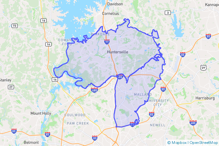 Service Area Map