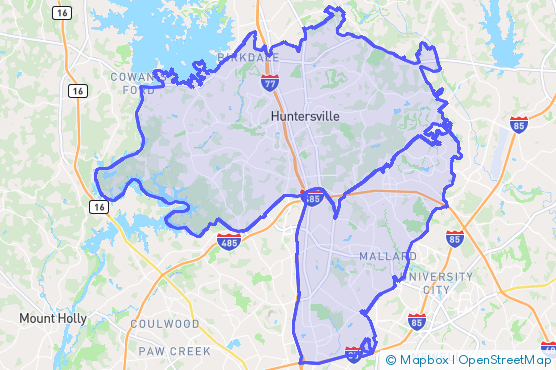 Service Area Map