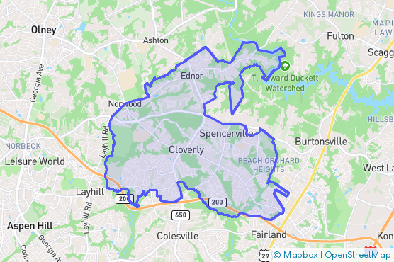 Service Area Map