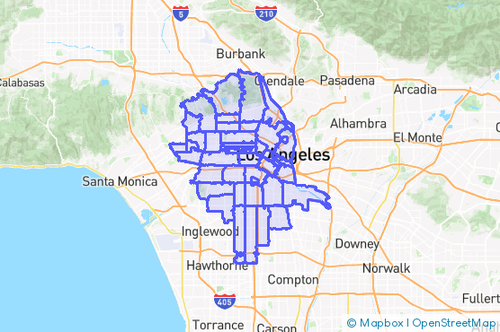 Service Area Map