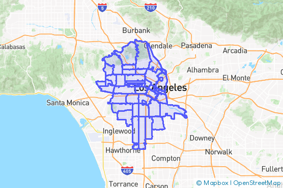 Service Area Map
