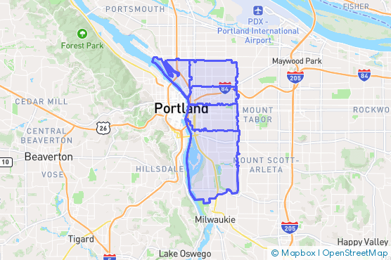 Service Area Map