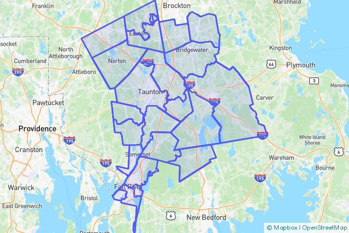 Service Area Map