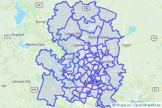 Service Area Map