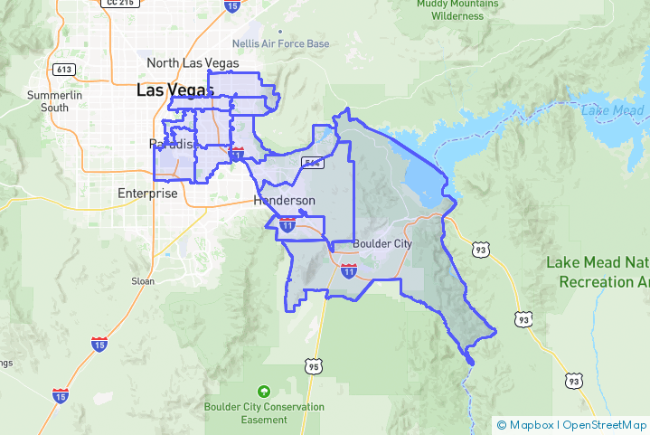 Service Area Map