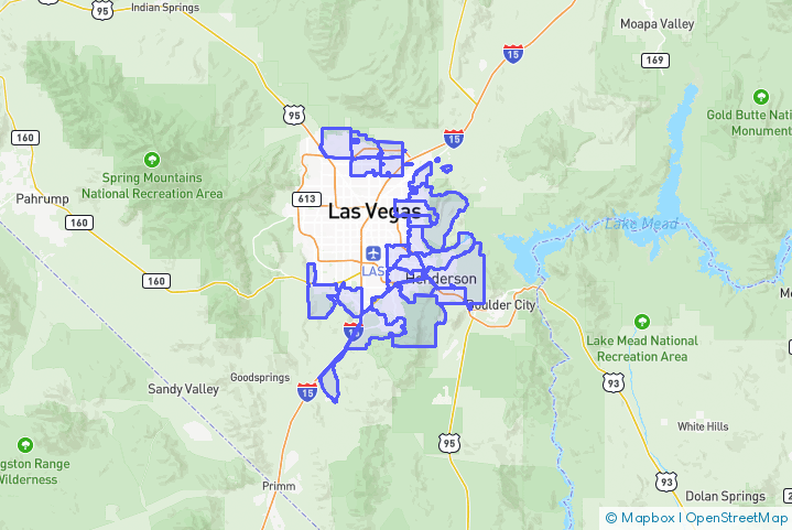 Service Area Map