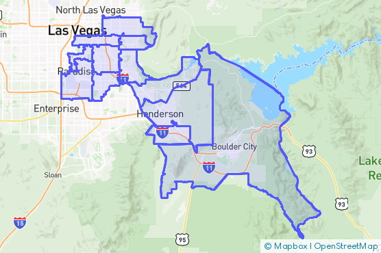 Service Area Map