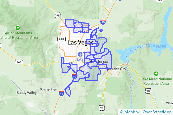 Service Area Map