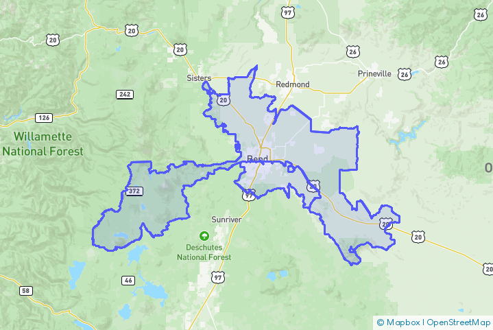 Service Area Map