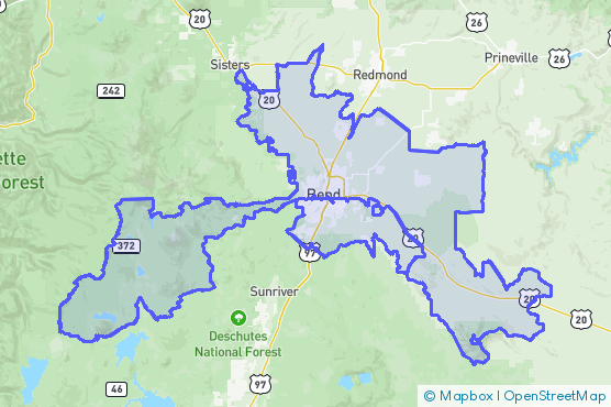 Service Area Map