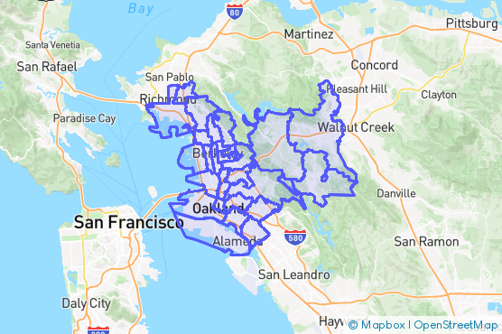 Service Area Map