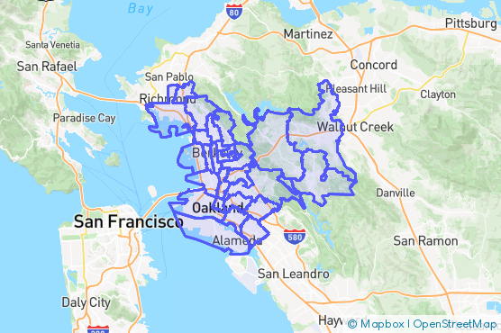Service Area Map
