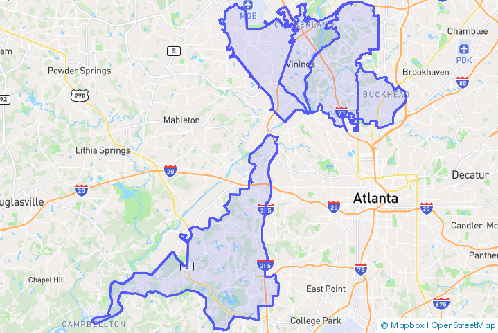 Service Area Map