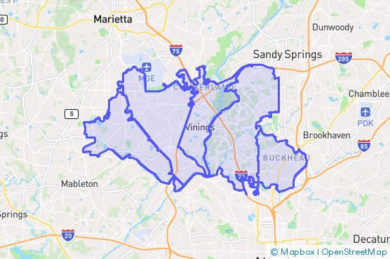 Service Area Map