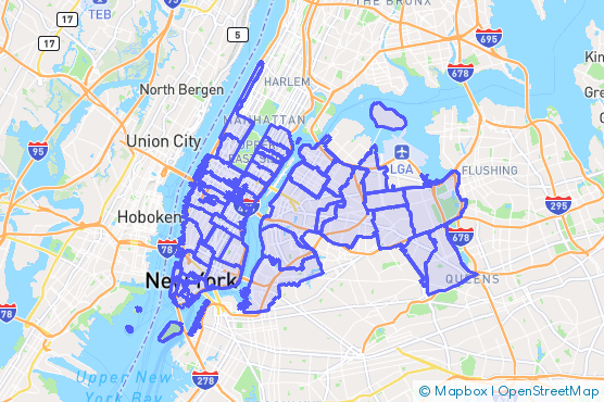 Service Area Map