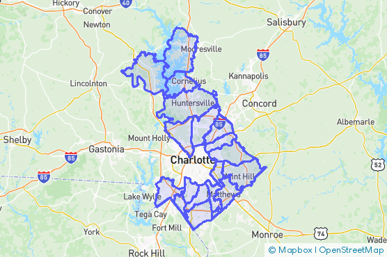 Service Area Map