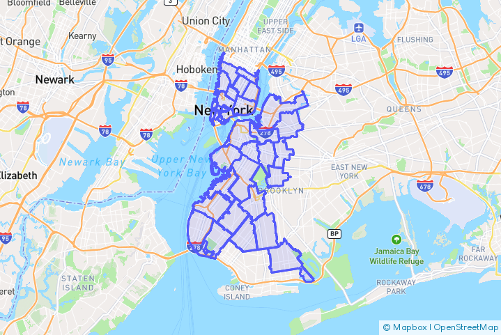 Service Area Map