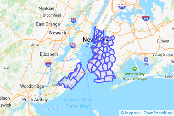 Service Area Map