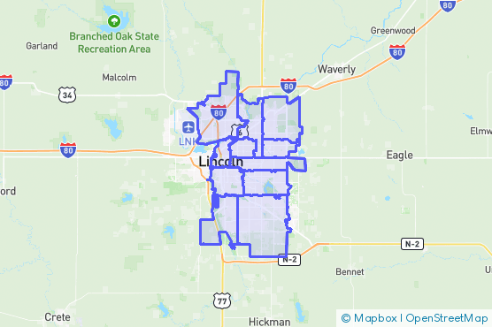 Service Area Map