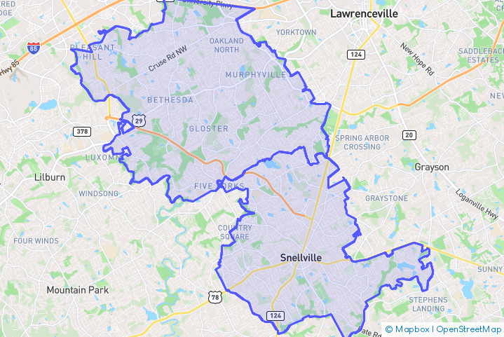 Service Area Map