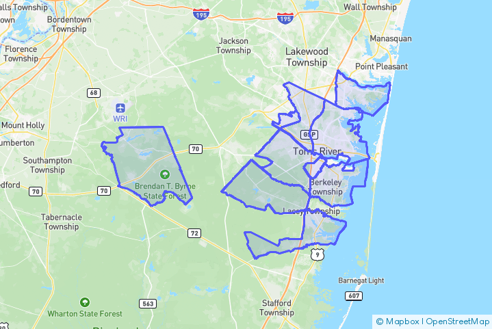 Service Area Map
