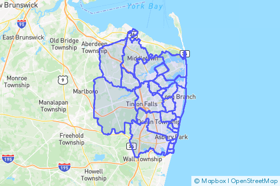 Service Area Map