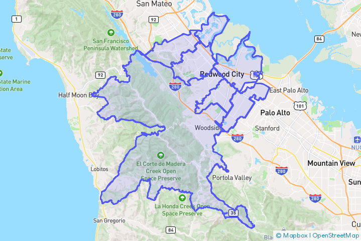 Service Area Map