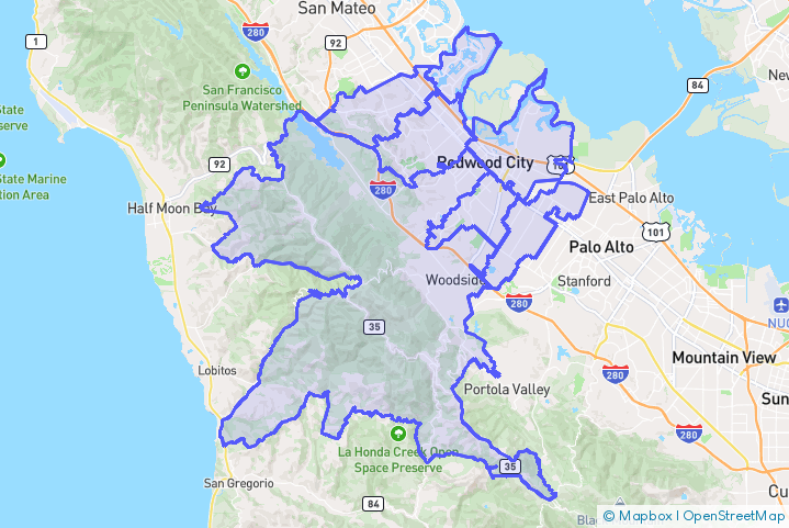 Service Area Map