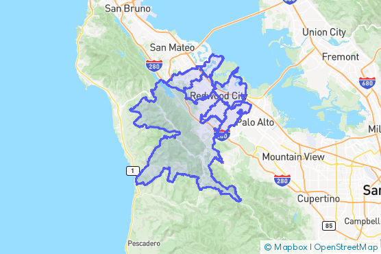 Service Area Map