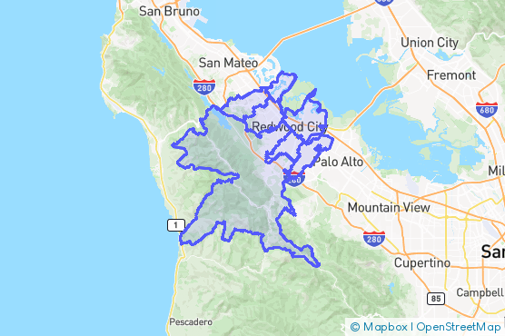 Service Area Map