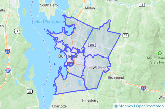 Service Area Map