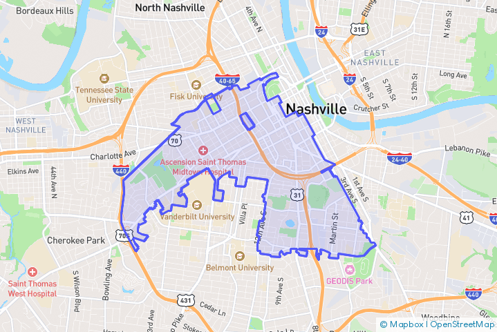Service Area Map