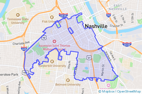 Service Area Map