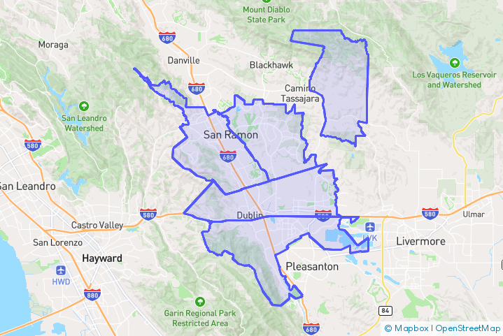 Service Area Map