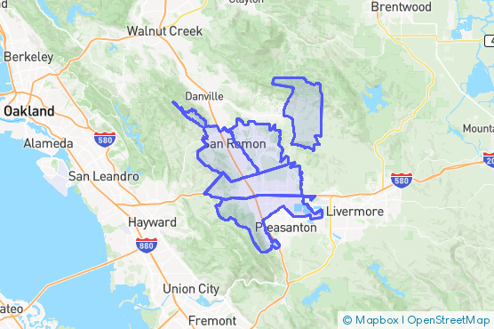 Service Area Map