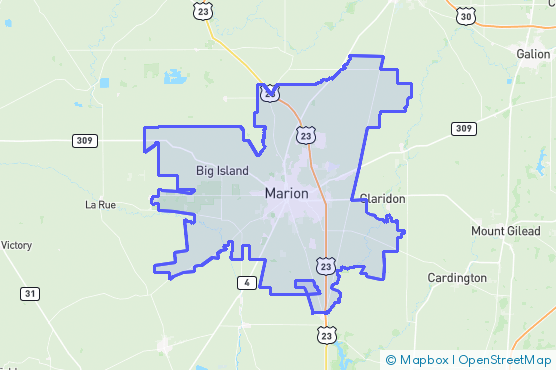 Service Area Map