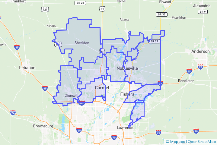 Service Area Map