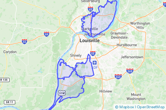 Service Area Map