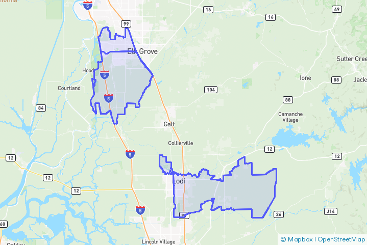 Service Area Map