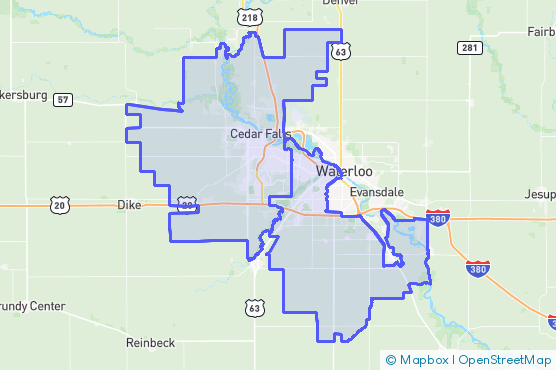 Service Area Map