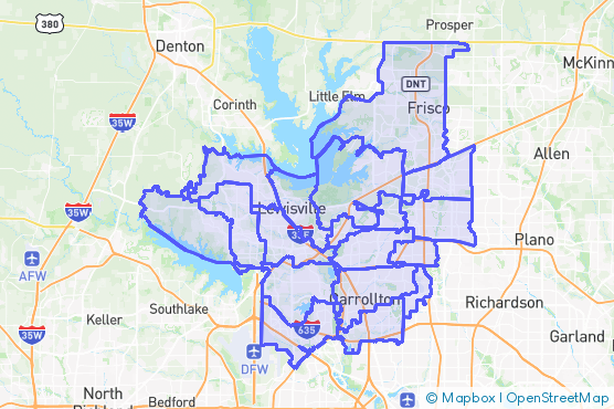 Service Area Map
