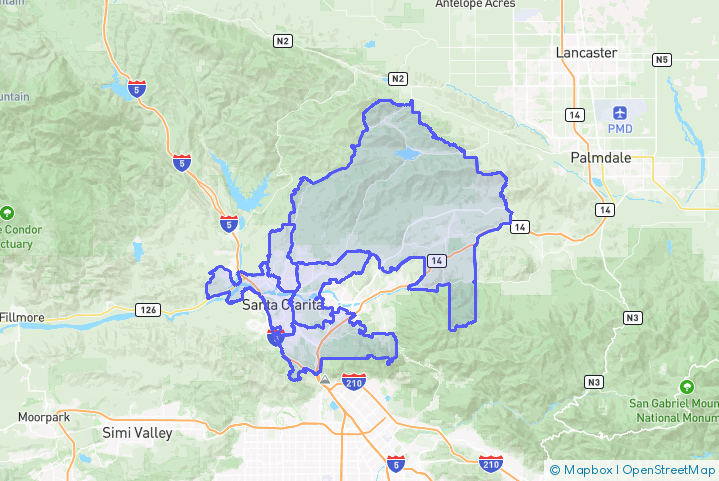 Service Area Map