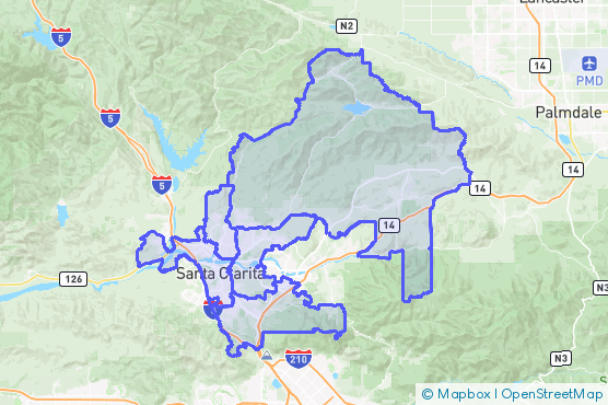 Service Area Map