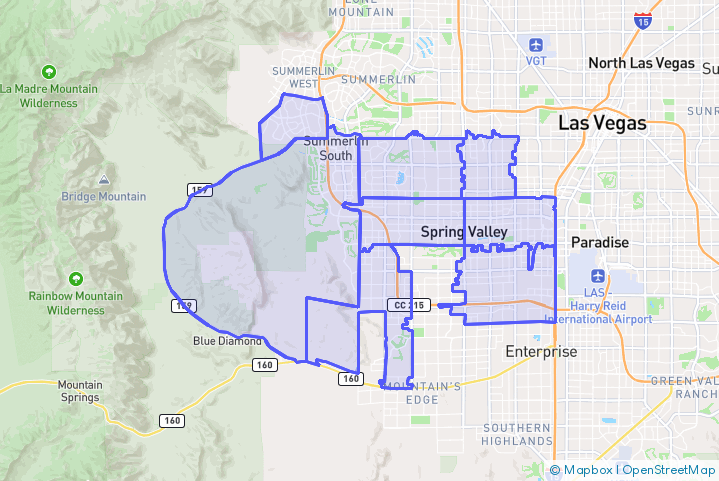 Service Area Map